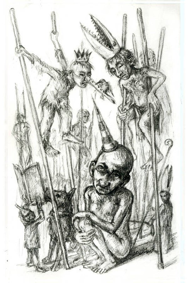 Riesen (Originalzeichnung)