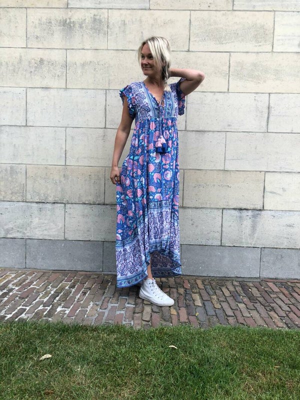 Jurk lang boho