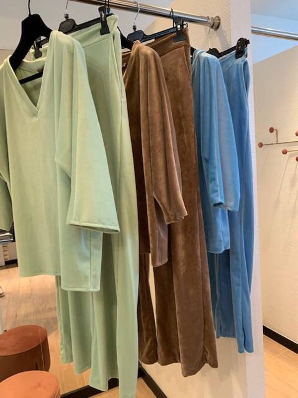 velvet broek