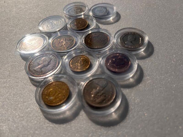 Lot 2 de pièces d’après guerre à collectionner