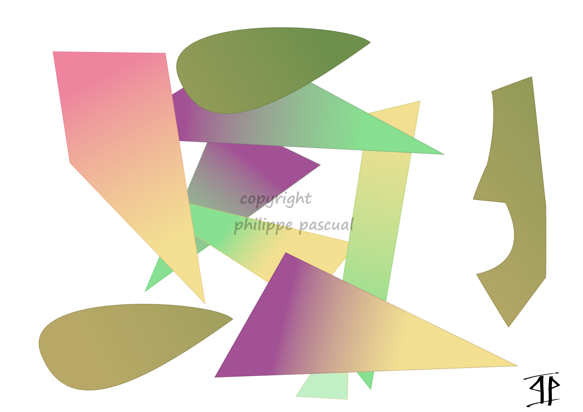 Création digitale "Ambiance boisée"