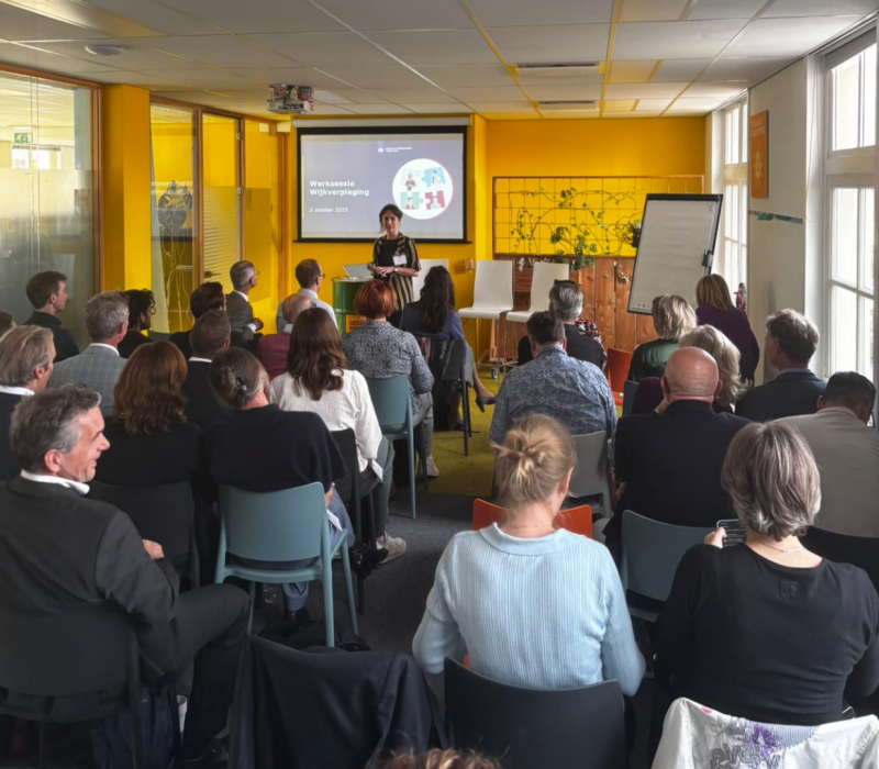 Dagvoorzitter - VWS Werksessie wijkverpleging