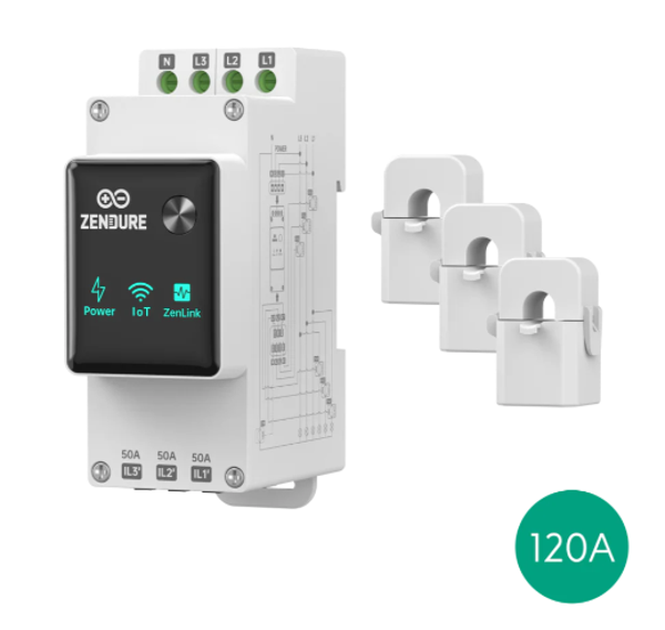 Zendure - ZDSM3CT - Smart CT avec 3 tores - mono/triphasé •