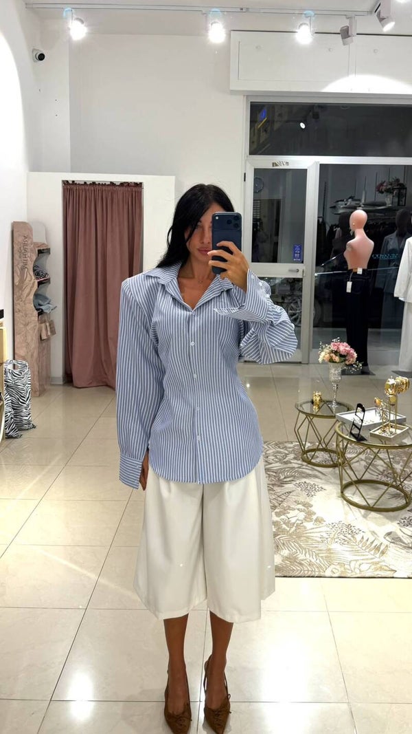 Camicia a righe