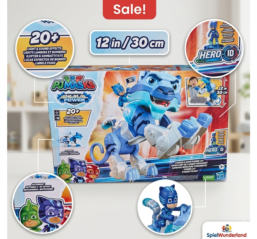 PJ Masks „Animal Power“ – Catboys brüllende Powerkatze