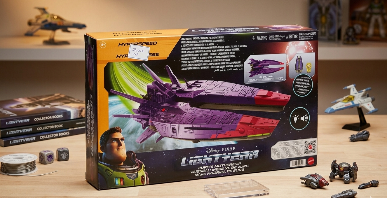 Disney Pixar Lightyear – Zurgs Mutterschiff (Hyperspeed Series)