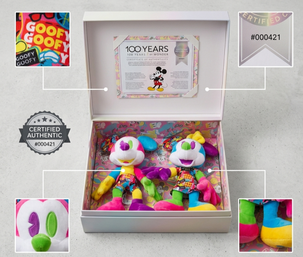 Disney 100 Years of Wonder – Micky & Minnie Maus „Color Splash“ Sammler-Set