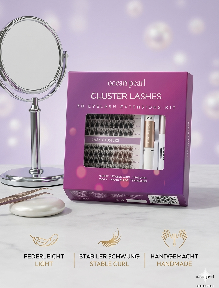 ocean pearl – Cluster Lashes Set