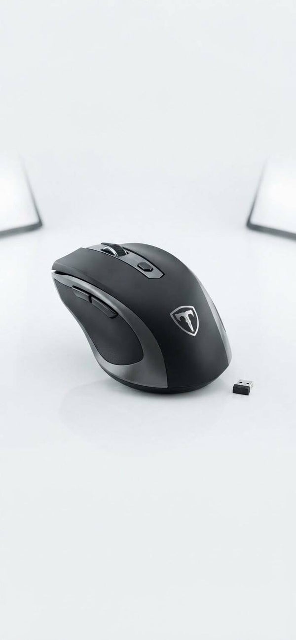 Moderne Wireless Mouse (Modell: D-09) – Ergonomischer Komfort und kabellose Freiheit