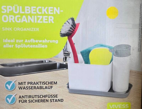 VIVESS Spülbecken-Organizer