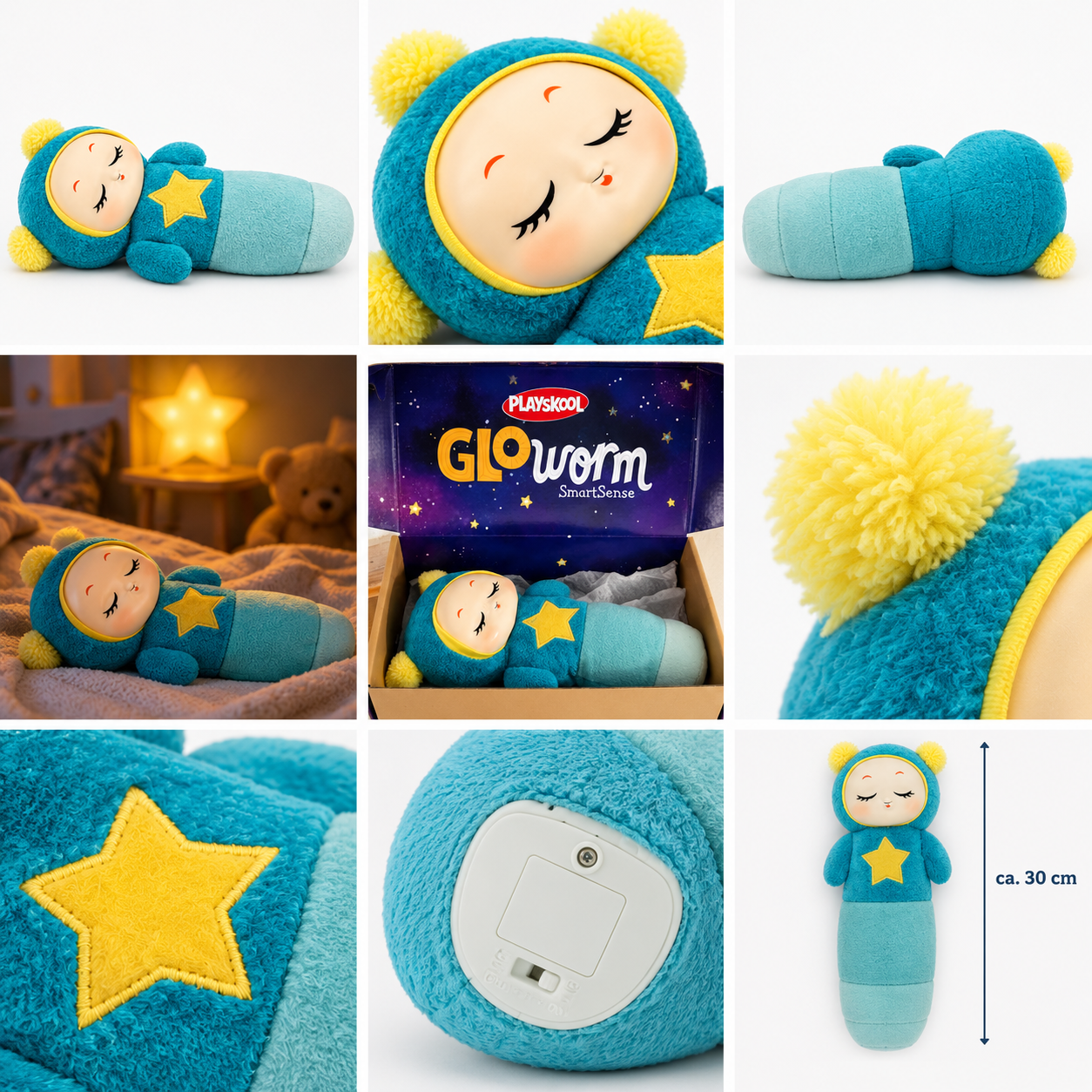 Playskool GloWorm SmartSense – Kuscheliger Einschlafbegleiter 💤⭐