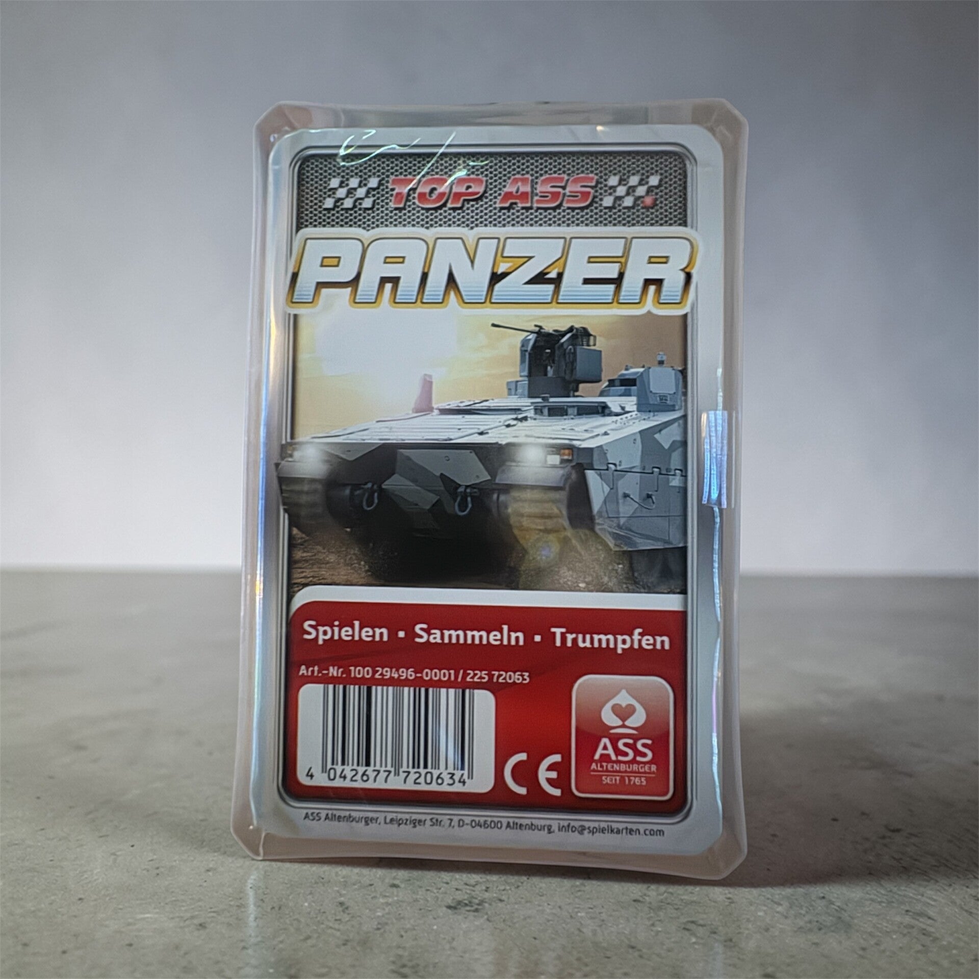 TOP ASS® Panzer – Das ultimative Quartett für Technik-Fans