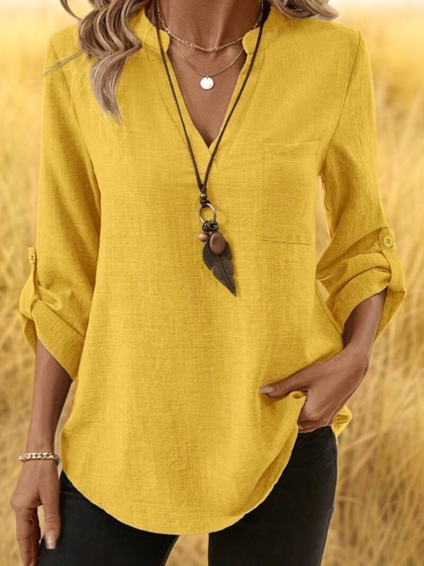 Chemisier couleur maîs