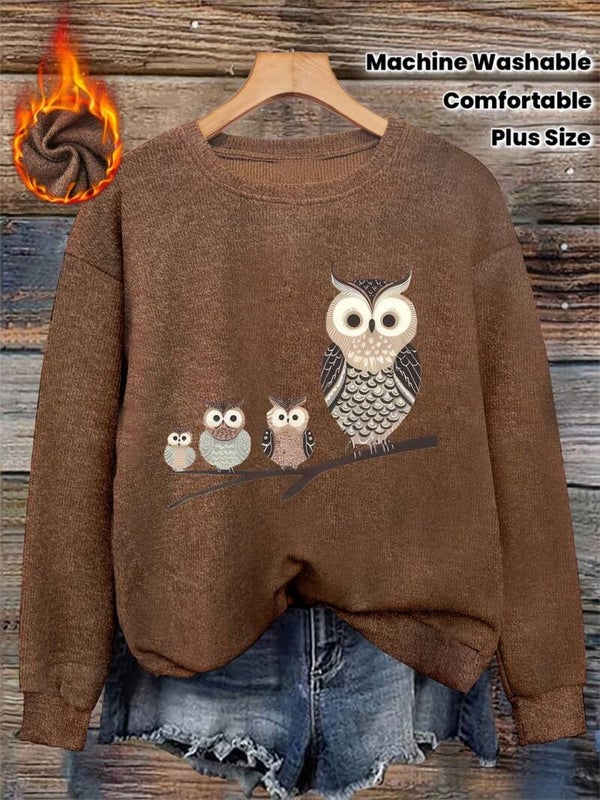 Chandail hibou - 3 couleiurs