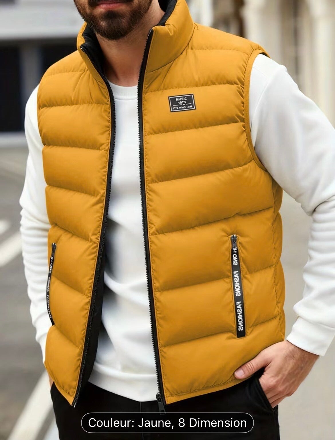 Veste sans manche - 5 couleurs - 8 tailles