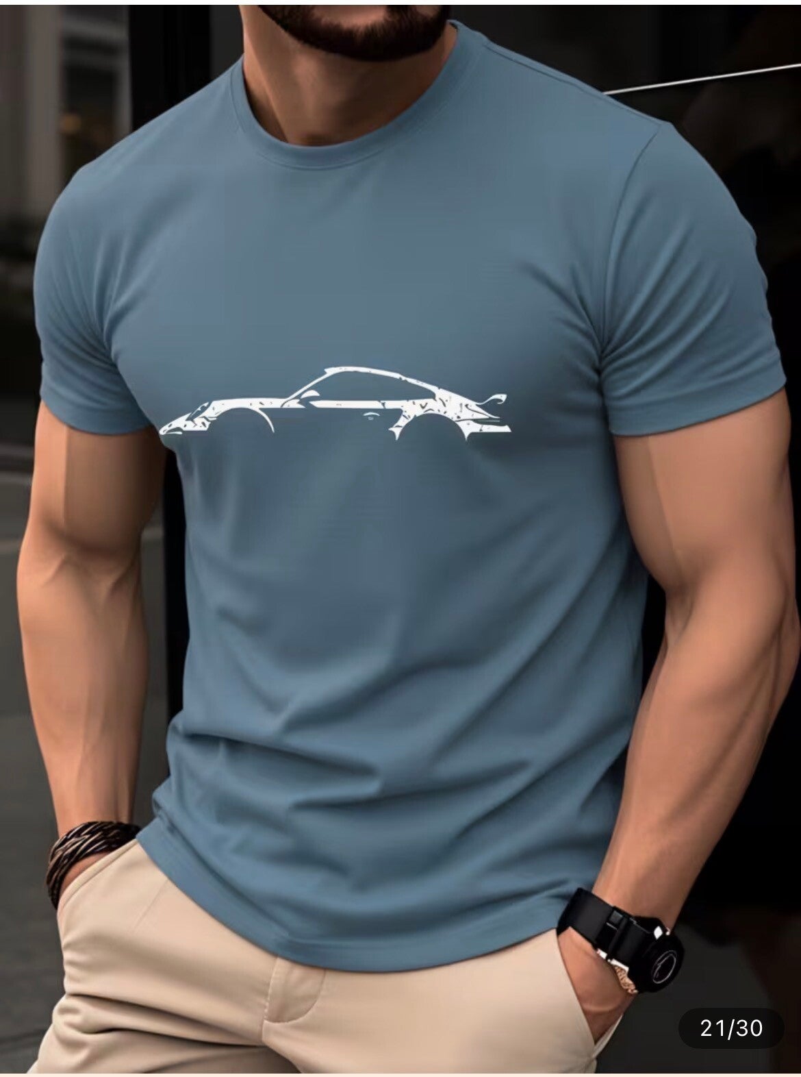 T-shirt 100% coton - 6 couleurs