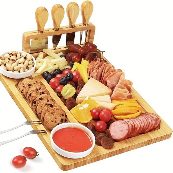 Planche de service en bambou