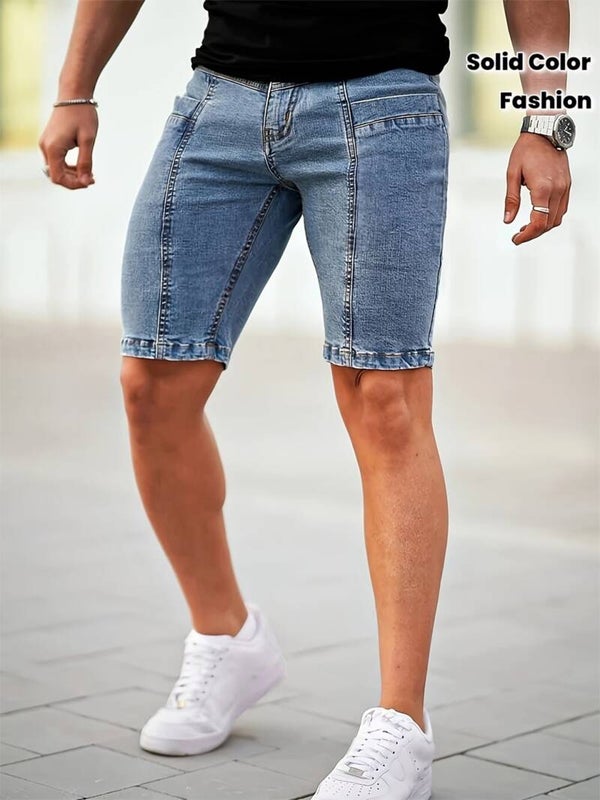 Short en jean skinny