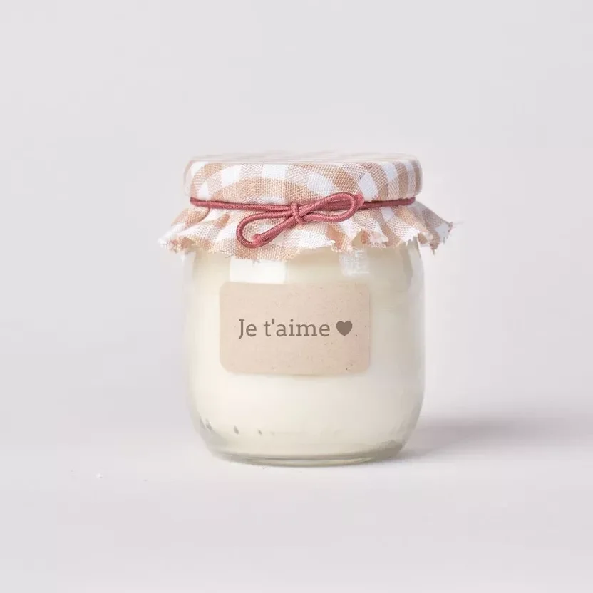 Bougie parfumée - Je t'aime