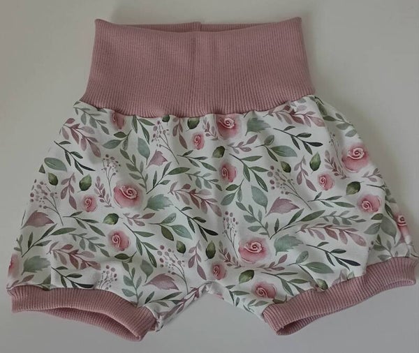 Kurze Pumphose Flowers