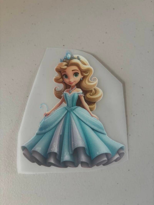 flocage princesse bleu