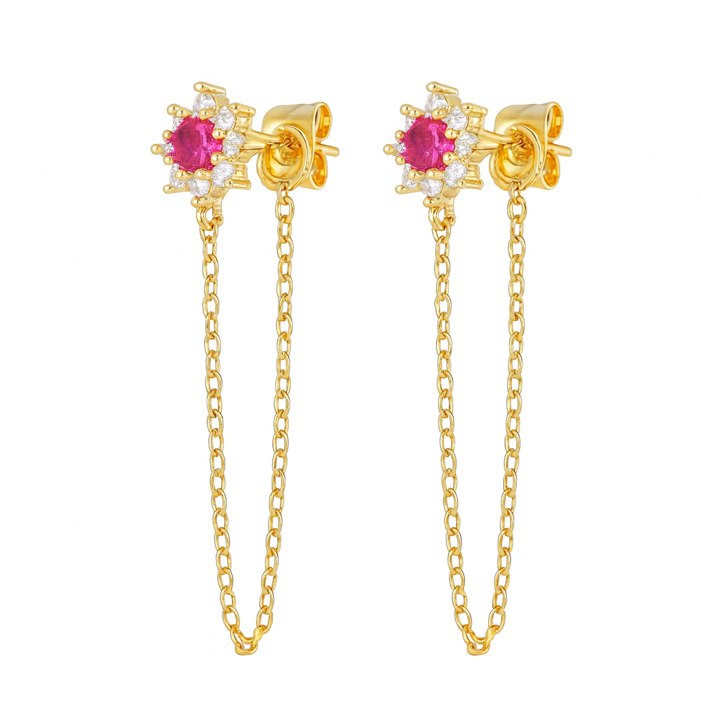 Oorbellen Nola Chain