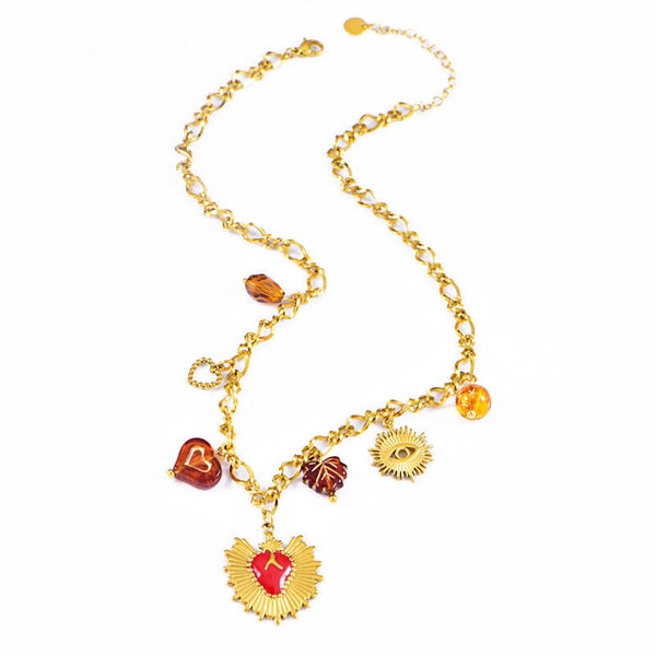 Amber Glow Necklace
