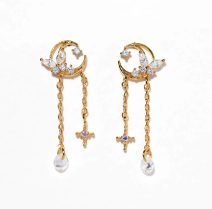 Oorbellen Moonlit Drops