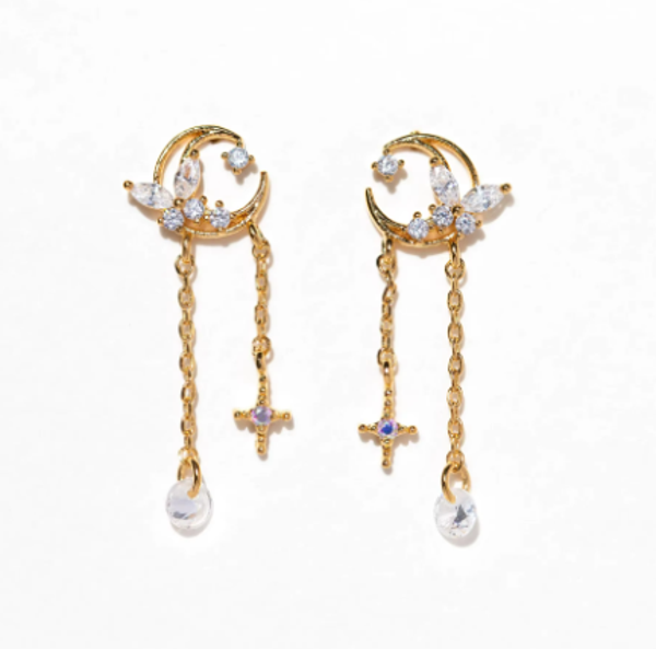 Oorbellen Moonlit Drops