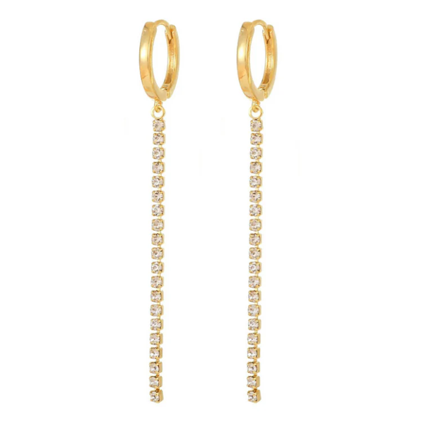 Oorbellen Crystal Line