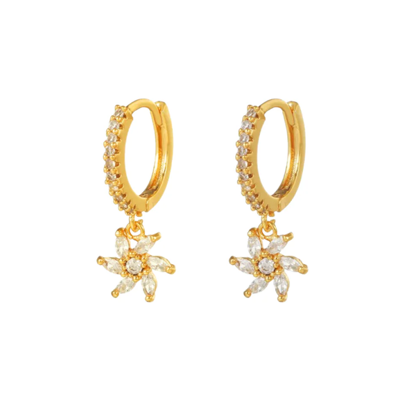 Oorbellen Snow Snowflake