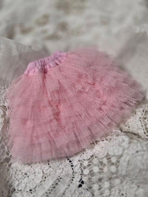 Tulle Skirt 9 cm/ Lt pink