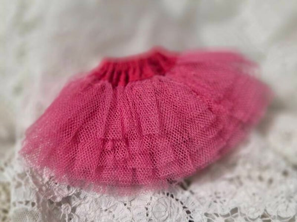 Tulle Skirt 6 cm/ DK Milk pink