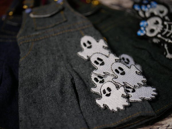 Iron on patch./ Ghost