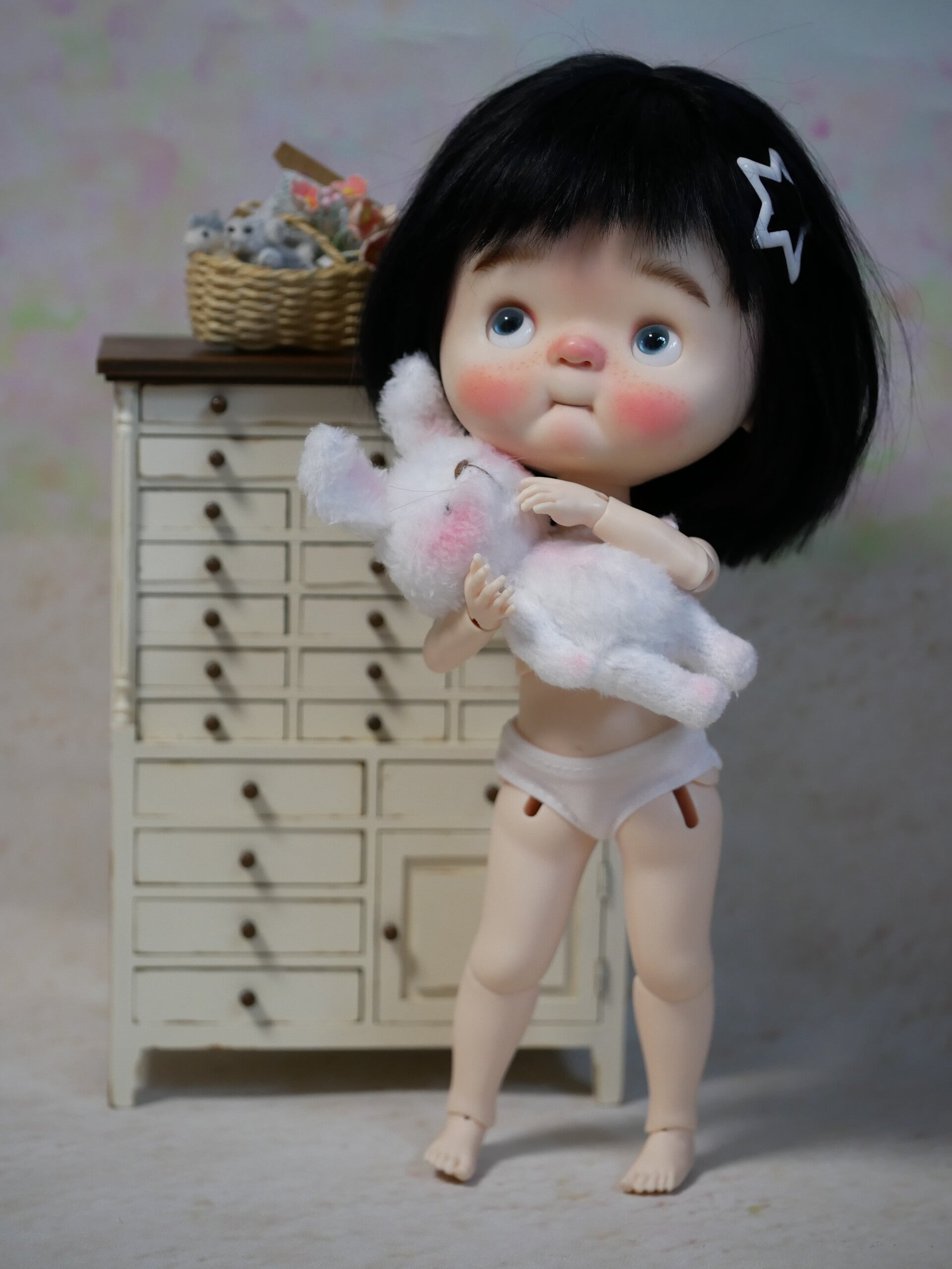 Underwear for Qbaby/Big fish body/ White