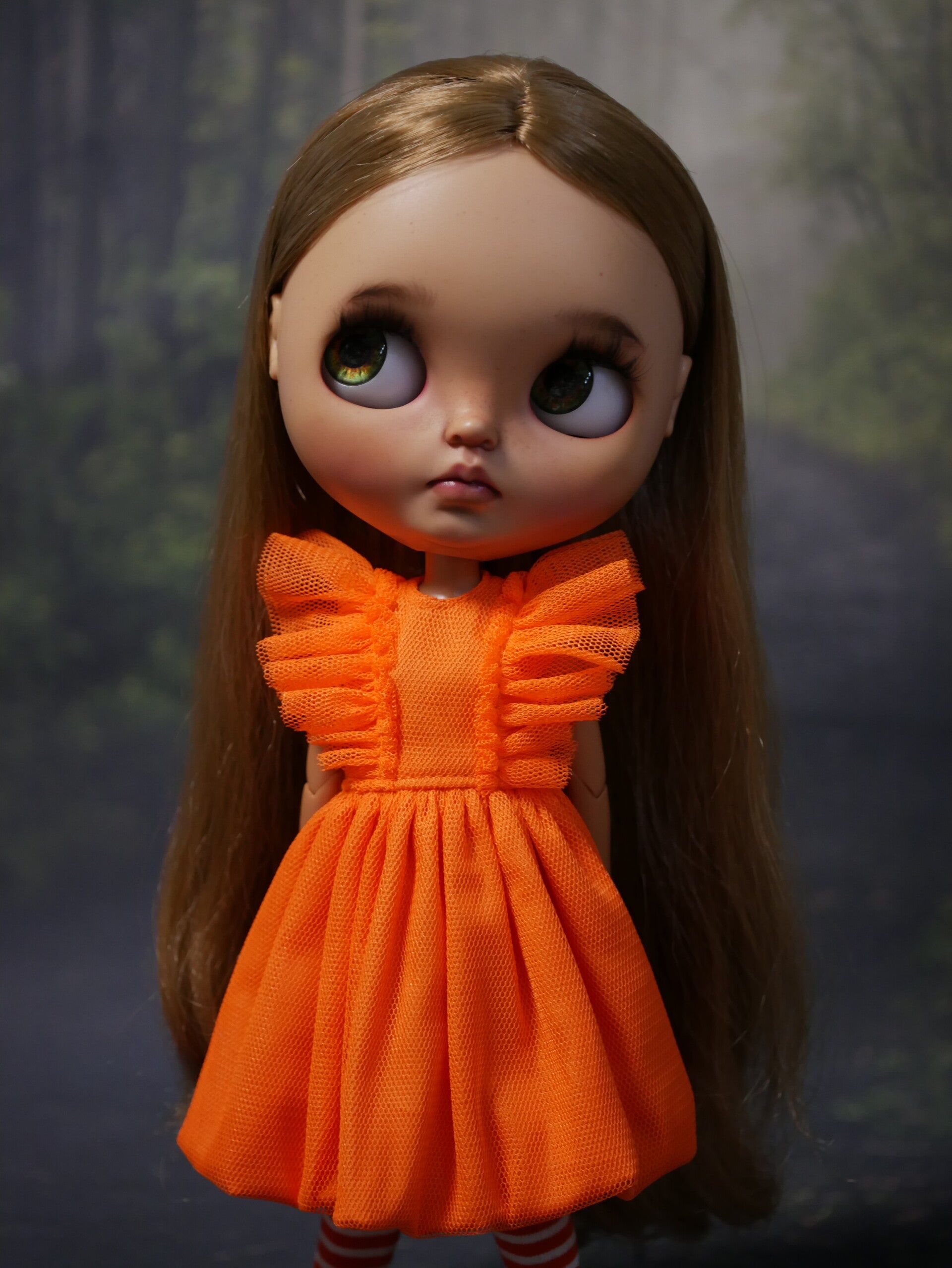 Balloon dress for Blythe dolls./ 01