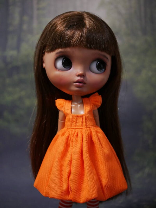 Balloon dress for Blythe dolls./ 02