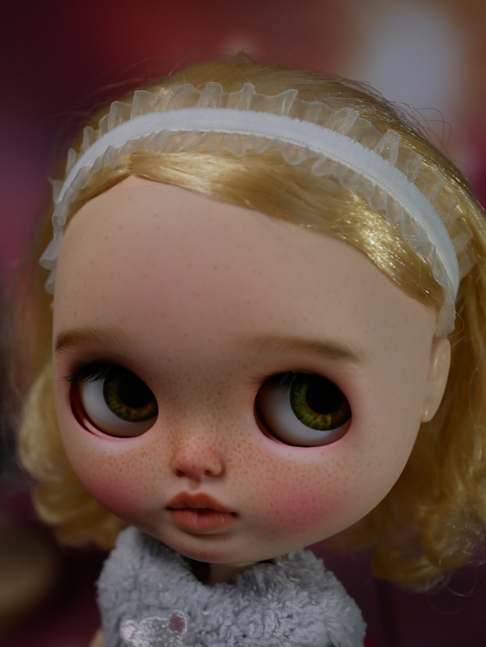 Headband for Blythe dolls. / White