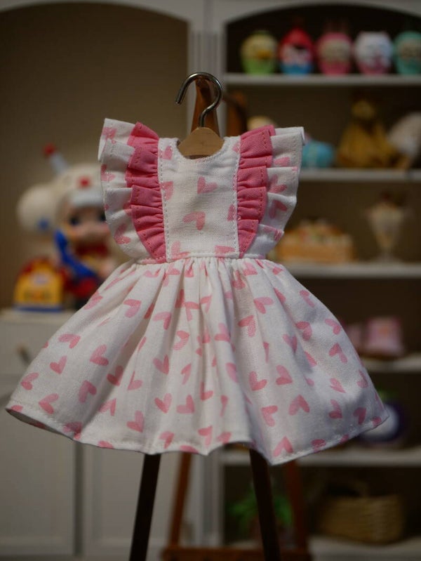 Blythe Lovely pink heart dress.