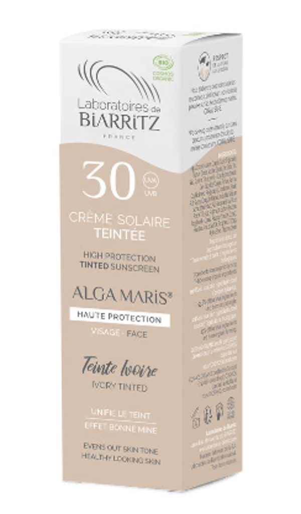 Biarritz - Crème visage solaire teintée 50ml