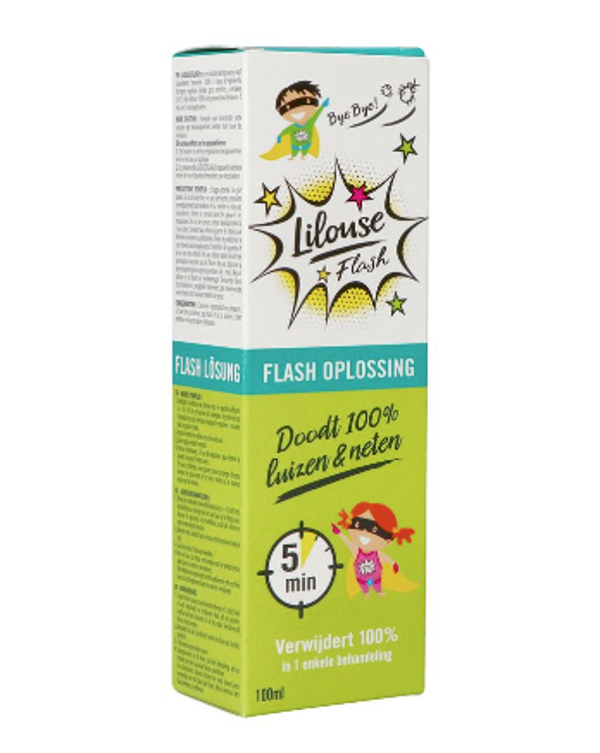 Lilouse Flash Solution Anti-poux & lentes 100ml
