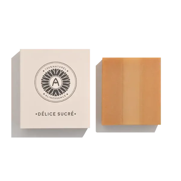 Alinessence - Délice sucré - Savon naturel corps et visage