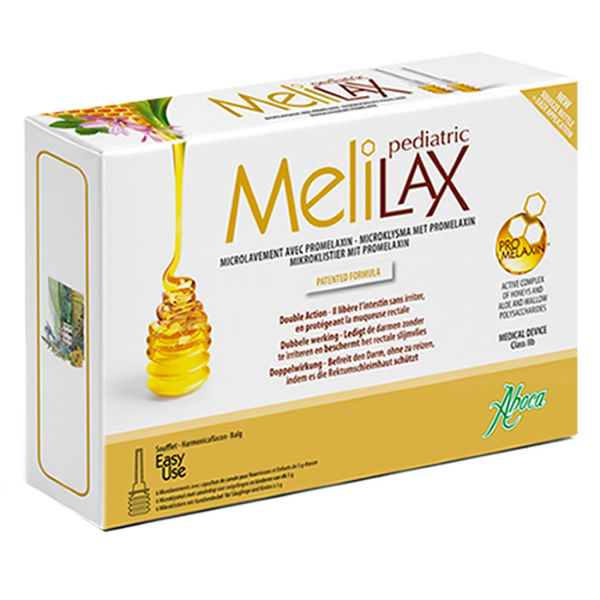 Melilax Pediatric Microlavement 6x5g Aboca
