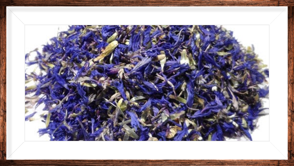 Bleuet bleu bio pétales