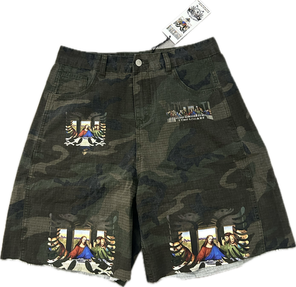 Camo Jorts