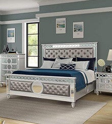 SYMPHONY Silver 5-PC Bedroom Set