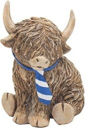 Happy Highland Cow - Off to Work