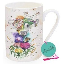 LoveLilly Designer Mug - Cow