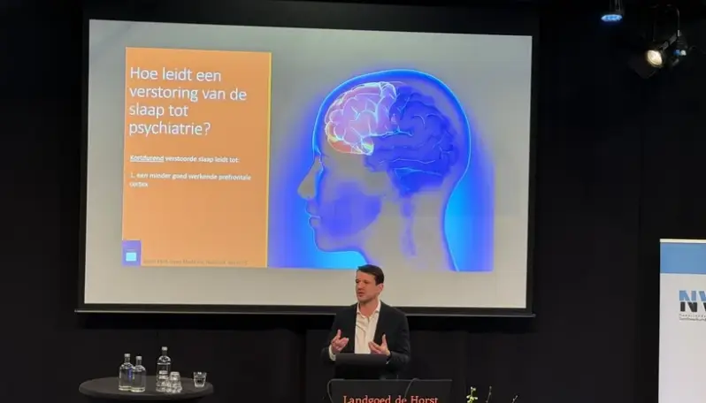 Lezing over slaap voor bedrijven en zorgprofessionals