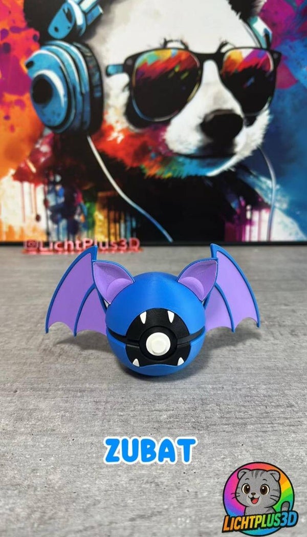 Zubat Pokéball 3D